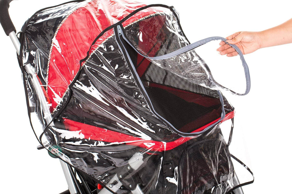 rain cover for dog stroller Universal Rain/Wind/Dust Weatherproof Cover for Pet Rovers– HPZ Pet Rover