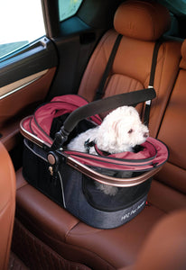 ENZO Monza Luxury 3-in-1 Dog Stroller+Pet Carrier+Pet Car Seat for S,M Pets  45LB
