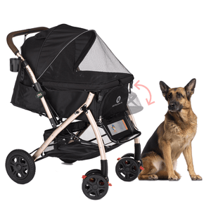 Pet rover stroller reviews best sale