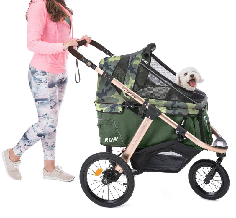 lotus dog stroller Buy Green Jogging Running Pet Stroller for Small, Medium or Large Dogs & Cats– HPZ Pet Rover