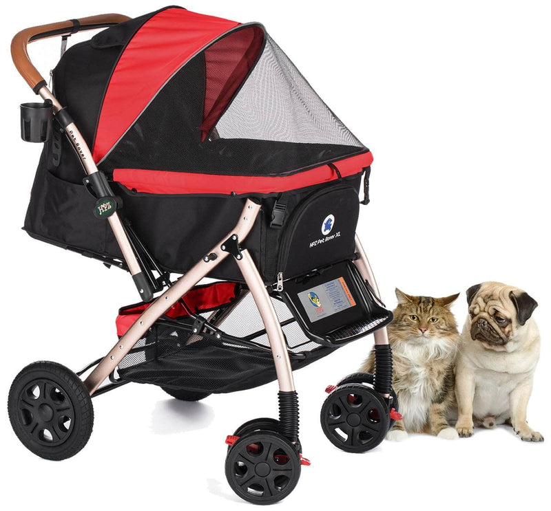 Extra large pet stroller best sale