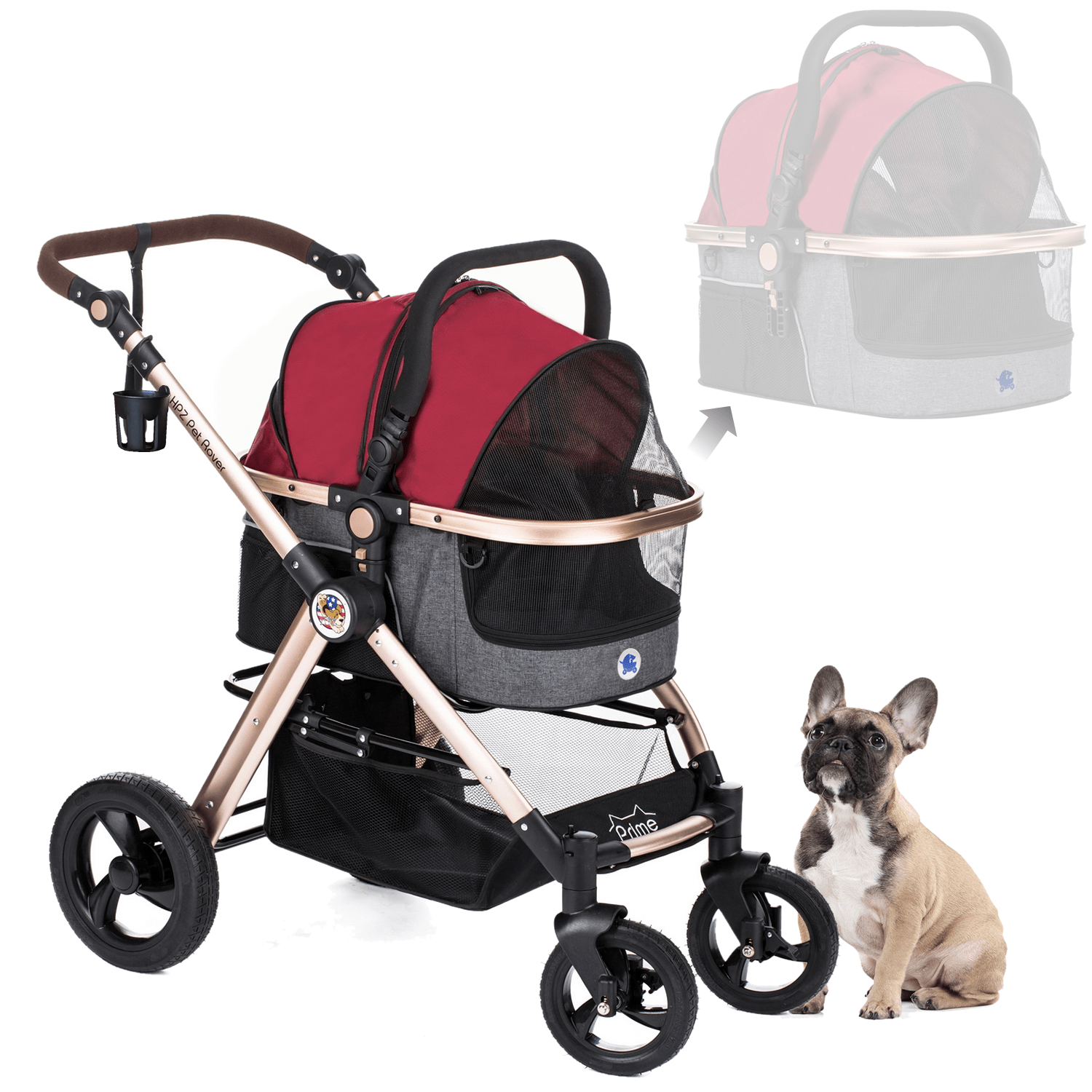 Prime stroller top