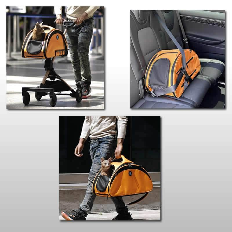 HPZ™ Bingo Multi-Functional Pet Travel Carrier Bag/Car Seat/Bed