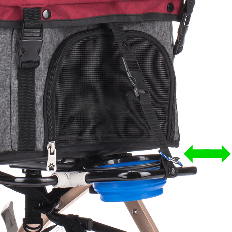 hpz pet rover lite travel stroller HPZ Rover Lite Travel Dog, Cat & Pet Stroller, Black