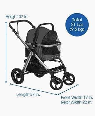 hpz pet rover prime 3-in-1 luxury dog/cat/pet stroller HPZ™ Pet Rover Prime Luxury 3-In-1 Stroller For Dogs & Cats– HPZ Pet Rover